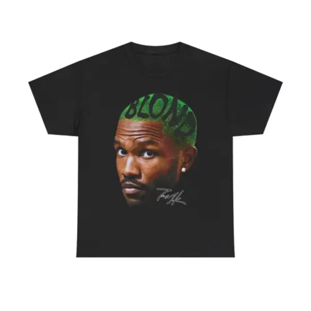 Blond Graphic Shirt, RNB Album Vintage Y2K, Retro RNB TShirt Top Menswear