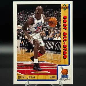 Michael Jordan East All Star Upper Deck 91-92