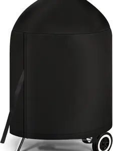 Grill Cover for Weber 22 Inch Charcoal Kettle- Heavy Duty Waterproof BBQ Cover for Weber Char-Broil 22 Inch Charcoal Kettle Grills