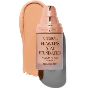 Beauty creations Flawless stay liquid foundation Makeup Hydrating Coverage Oil Moisture Moisturize Moisturizing Cosmetic Hydrate