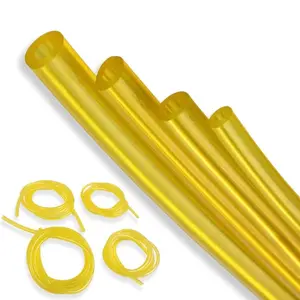 4 Size Gas Fuel Line Hose Tubing 5 ft. Each for Small Engine Chainsaw Lawn Mower String Trimmer WeedEater Blower Model Parts I.D x O.D 1/8" x 3/16" 3/32" x 3/16" 1/8" x 1/4" .08" x .14" Flexible Pipe Tubing