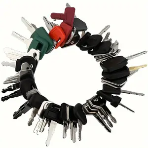 44 High Quality Heavy Equipment Keys Set for Caterpillar, John Deere, New Holland, and Small Tractors