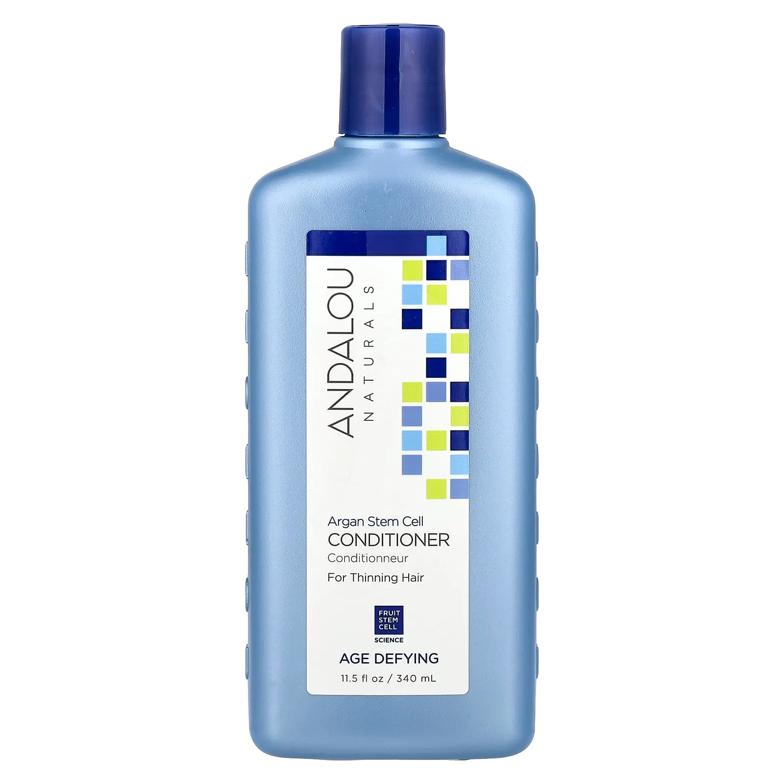 Andalou Naturals Argan Stem Cell, Conditioner, For Thinning Hair, 11.5 fl oz (340 ml)