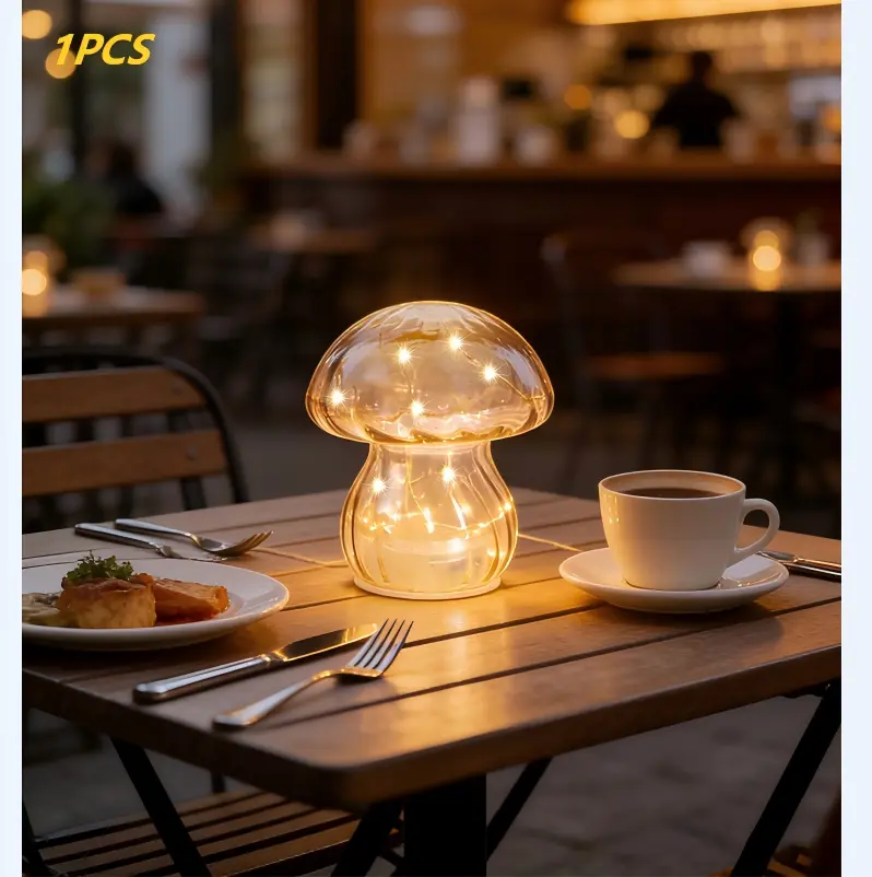 1pcs Large Outdoor Solar Waterproof Mushroom Warm Light - Pathway, Garden, Holiday Decoration for Festive & Party Supplies, Outdoor Activity Use sohochic fall decor fall garland summer perfect birthday built-in led decorative plaque smart rechargeable