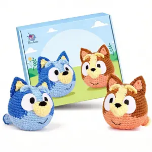 Crochetta Crochet Kit for Beginners Includes Crochet Tools with Step-by-Step Video Tutorials Cute Puppy Clearance