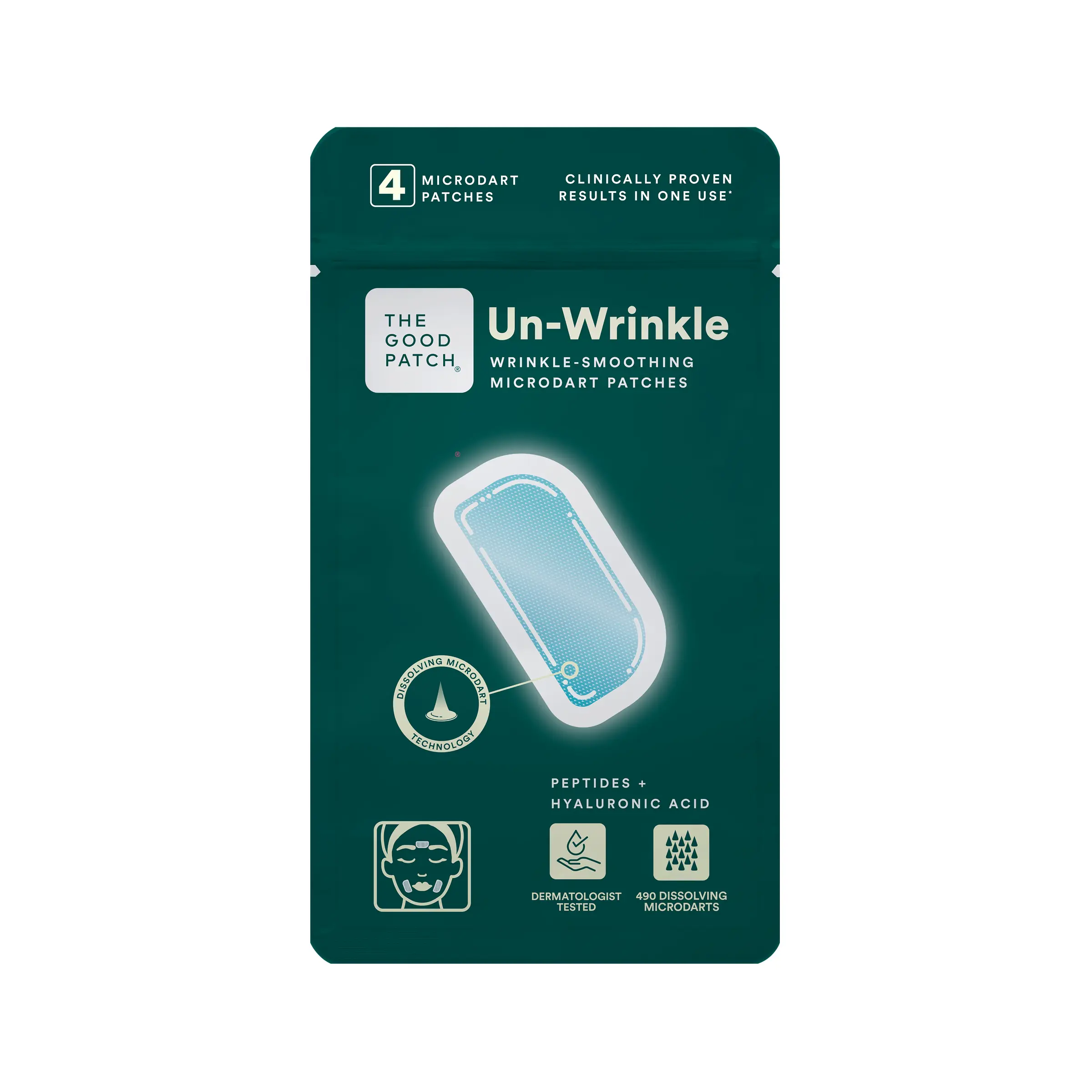 Un-Wrinkle - Wrinkle-Smoothing Microdart Patches