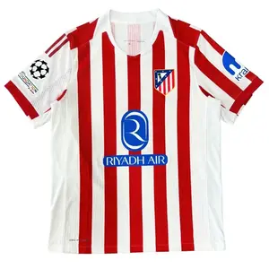 Atletico Madrid 2025/26 Home Player Version Jersey Match Fit Premium Quality Soccer Shirt for Fans