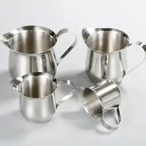 Stainless Steel Milk Frothing Pitcher Latte Coffee Cup Milk Jug 2oz,3oz,5oz,8oz TiktokShopSpringGlowUp