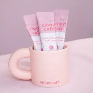 Ceramic Chunk Mug - Strawberry Cream