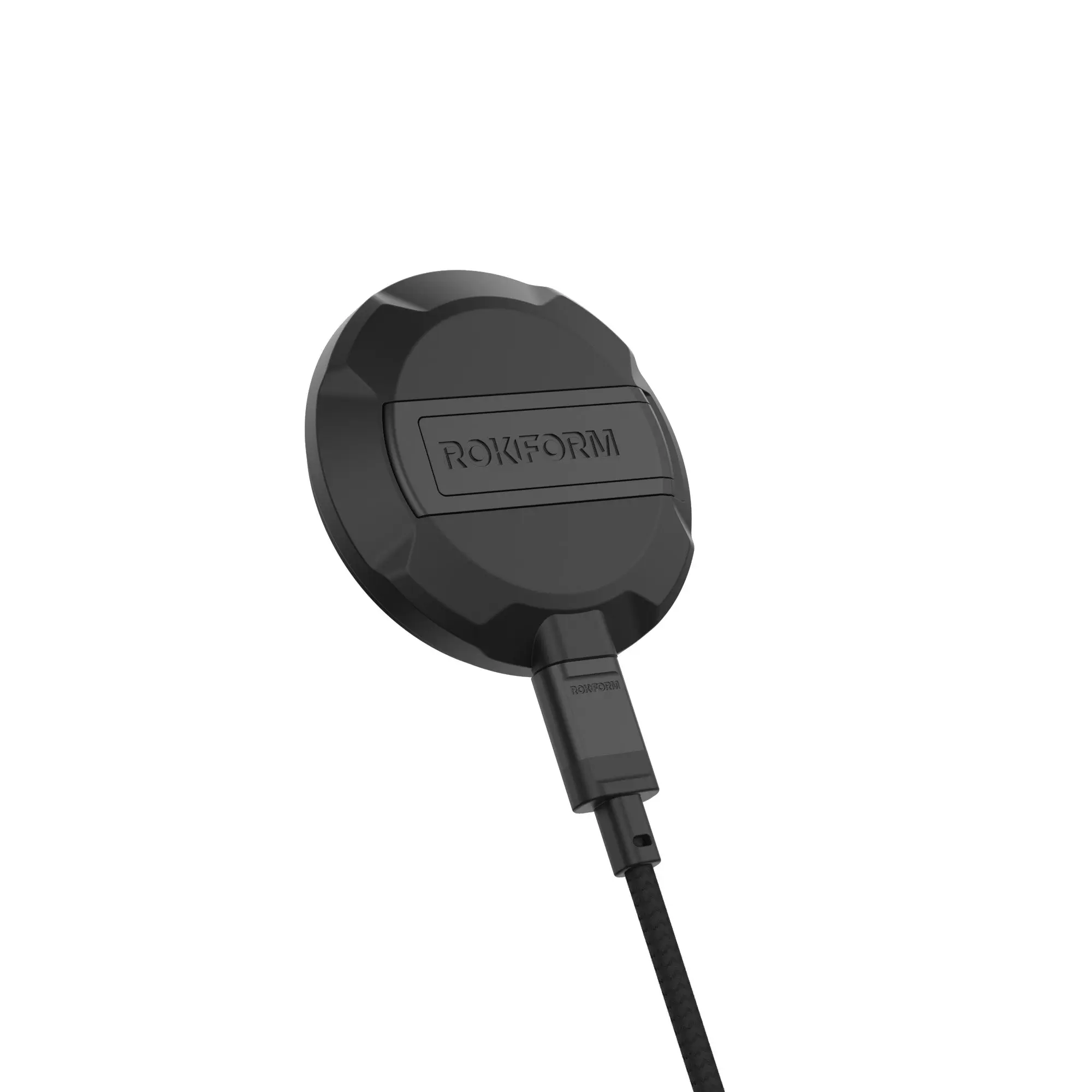 Rokform Magnetic Wireless Charging Stand, 15W MagSafe-Compatible Wireless Charger, Adjustable Phone Holder, MAGMAX Magnets, Fits Rokform MAGMAX Cases