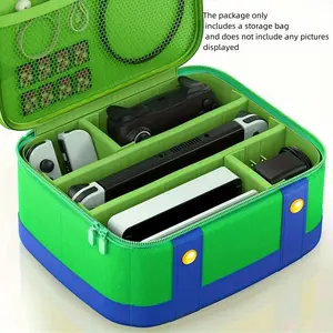 Switch Large Suitcase Portable Soft Shell Waterproof Protection for Nintendo Switch/Lite/OLED with Dedicated Compartments & TSA-Approved Size