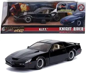 Jada Toys 1:24 Knight Rider K.I.T.T. 1982 Pontiac Firebird DIE-CAST Car with Light Up Feature