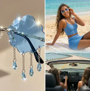 Cloud rain drop sun glasses