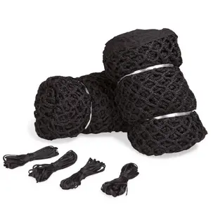 Champion Sports  6.0 mm Lacrosse Net Weather Treated, Black