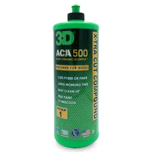 3D ACA 500 Extra Heavy Cutting Compound 32oz Ceramic Coating True Paint Correction