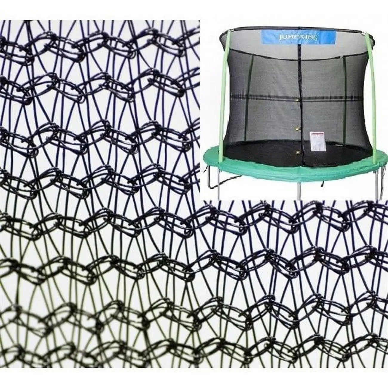 NET14-JP4-5.5JK Standard Size Enclosure Netting Mesh, 14 ft. for 4 Poles with 5.5 in. Spring Support