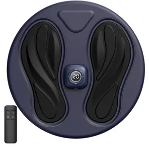 EMS & TENS Foot Massager Mat for Neuropathy Pain Relief, Portable Foot Massager Improves Blood Circulation, Rechargeable Muscle Stimulator for Plantar Fasciitis，Muscle Relaxtion
