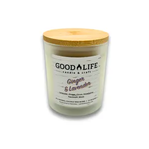 Ginger & Lavender Scented Candle Ginger & Lavender Scented Candle