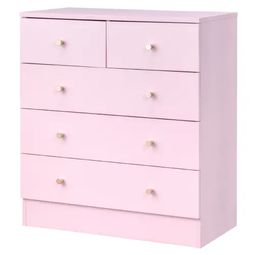 4 layers & 5 drawers-Pink