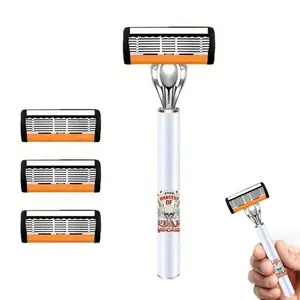 Men's Shaving Razor with Ultra-Thin Blades