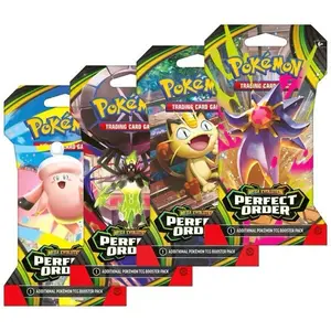 ME Mega Evolutions Perfect Order Sleeved Booster Pack x1 - Trading Card Game