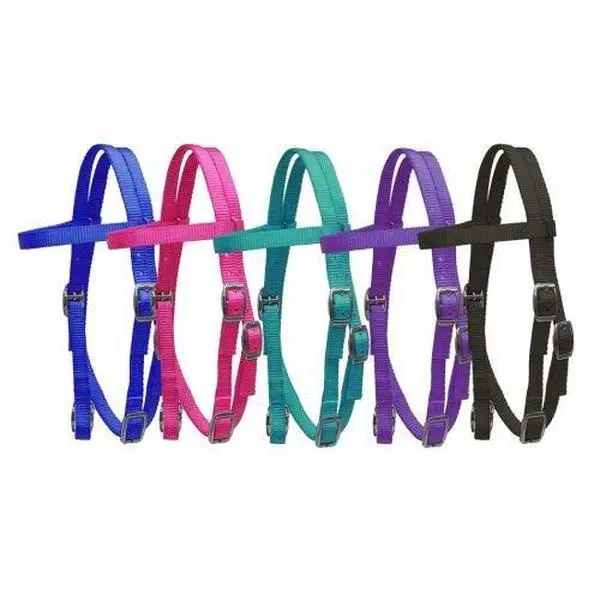Showman Pony Size Nylon Browband Headstall