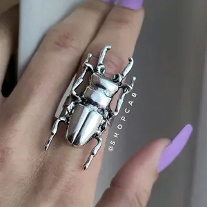 Beetle Insect Ring - New (Adjustable Size)