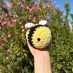 Crochet bee plushie