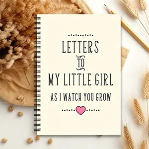 Spiral Notebook, 1-Piece Office Stationery, Ideal Gift for Daughters