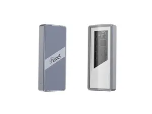 Rosewill 40Gbps M.2 NVMe SSD Enclosure with Cooling Fan, Transparent Back Plate, Support M.2 NVMe SSD up to 8TB, Compatible with Thunderbolt 3/4/USB4/3.2/2.0 M1 M2 Pro/Max, PC, MacBook, IPAD, Chrome