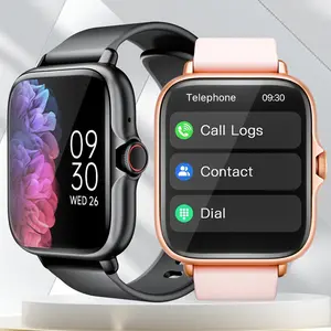 2026 New Fashion Full Screen Smart Watch, Multiple Sports Modes, Water Reminder, Message Notifications, Pedometer, Digital Display