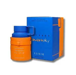 Armaf Odyssey Mandarin Sky Elixir Eau De Parfum 3.4 Oz | Fruity, Citrus and Musky Fragrance
