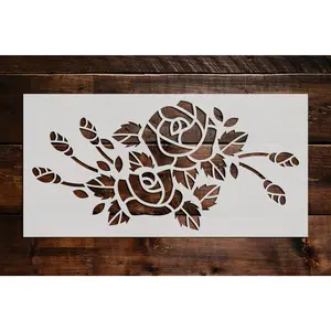 Flower Stencil - Art and Wall Stencil