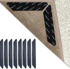 LMMAKE Rug Grippers & Non-Slip Carpet Pads: Premium Adhesive Technology with Washable & Reusable Design for Hardwood, Tile, Laminate Floors - Ideal for Homeowners & Pet Owners