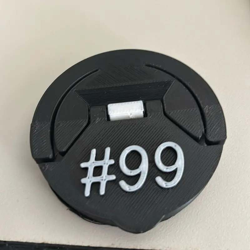 3D printed Customized Can Topper- Personalized for your Unique Can Decor