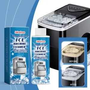Ice Machine Cleaner & Descaler, Ice Machine Sanitizer for Countertop Ice Machine - Kills 99.9% Mold & Bacteria, Removes Slimy Buildup, Food-Safe, No-Rinse Formula