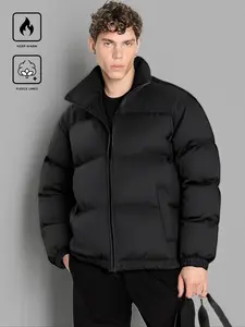 Men's Autumn Winter Casual Fashion Jacket, Outdoor Sports Thick Warm Coat, Stylish Outerwear for Cold Weather, Thermal Lined Jacket