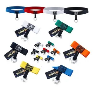 JOCKMAIL 1pcs/2pcs/3pcs Men's Bold Blue Boxer Briefs - Elastic Strap with Removable Silicone Ring, High-Cut Compression Shorts For Gifts