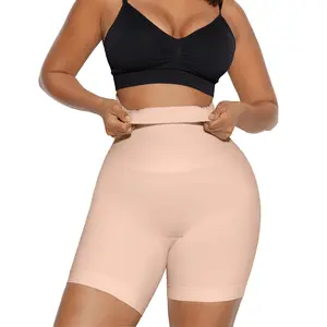 FeelinGirl High-Waisted Mid-Thigh Short  Shaperwear Tummy High Waisted  Tummy Control Panties Seamless Shapewear Comfort Fitted Garment