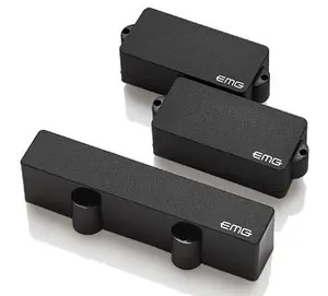 EMG PJ Set Bass Pickups Black