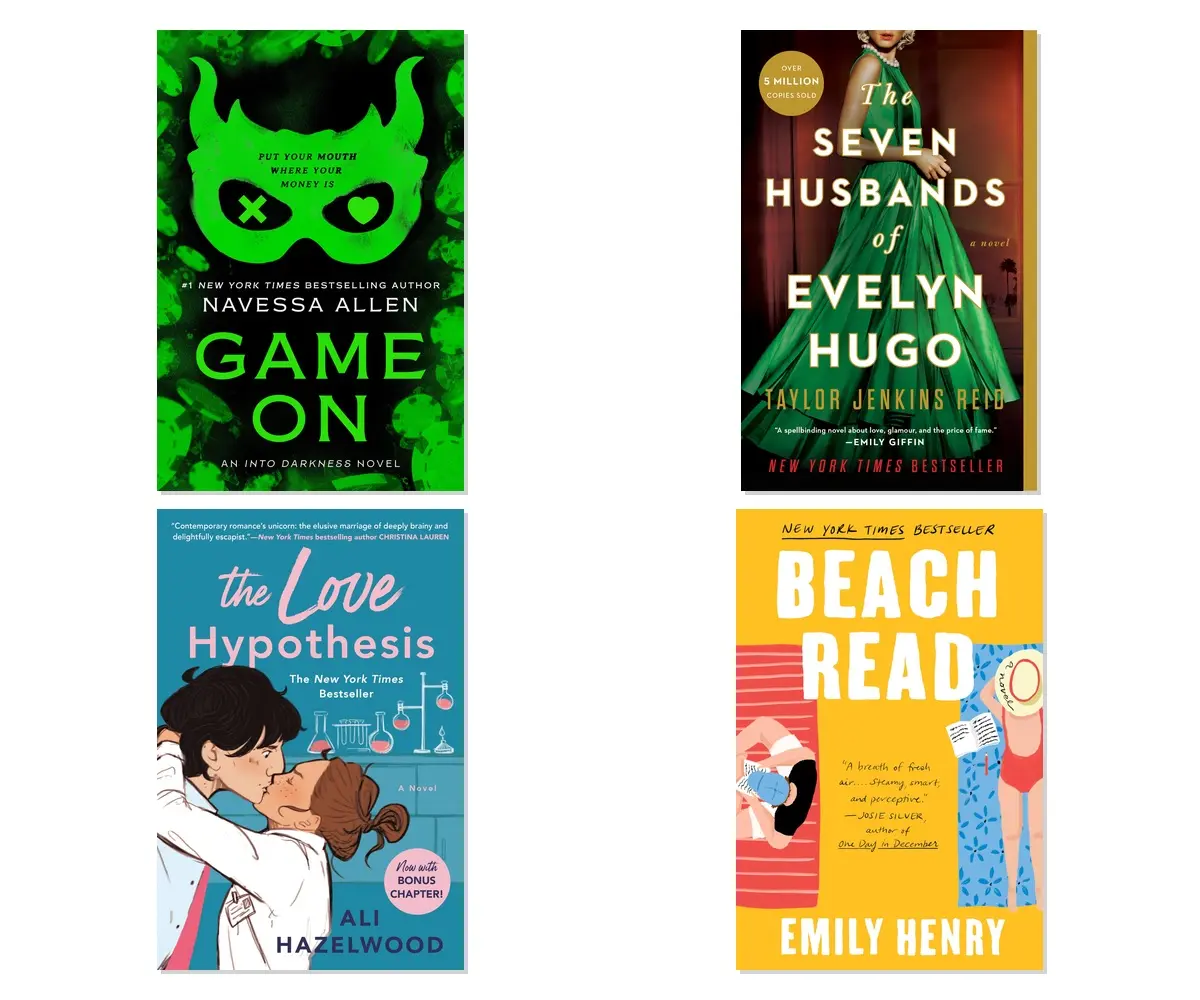 TikTok Romance Bestsellers 4-Book Collection - Viral Love Stories - Paperback