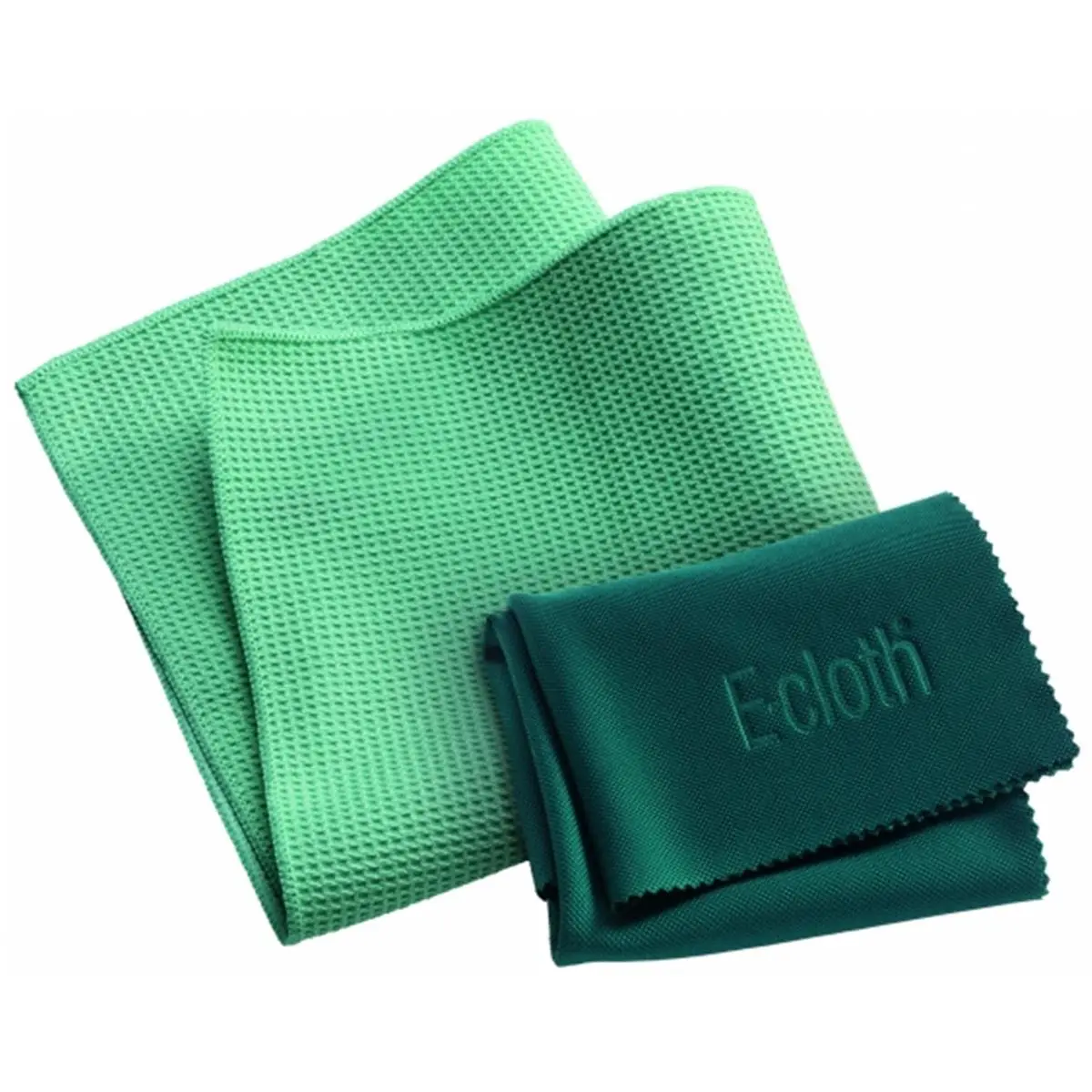 e-cloth 10615W 2-Pack Cleaning Cloths Window Cleaning Pack, 15.825in x 18.25in x 68in Dimensions, Two-Pack Cleaning Cloths