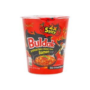 SAMYANG Buldak Noodles 2×Hot Spicy Chicken Flavor Cup Ramen 70g