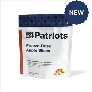Freeze-Dried Apple Slices Pouch
