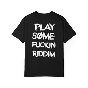 Play Some Fucking Riddim T-Shirt | EDM Shirt | Rave Shirt | Festival Shirt | DJ Shirt|Bass Music Tee|Dubstep Shirt | Riddim Top | EDM Festival Outfit | Rave Clothing | DJ Gift | Music Lover Tee | Riddim Shirt | Clubwear | Rave Gift| Electronic Music Shirt