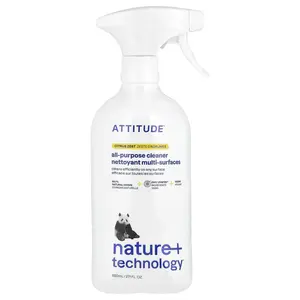 ATTITUDE All-Purpose Cleaner Citrus Zest 27.1 fl oz (800 ml) - Fast Shipping