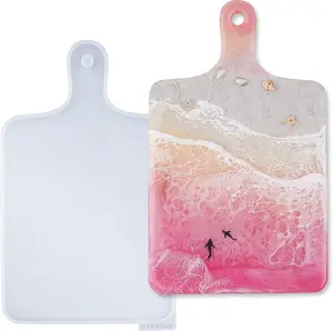 Silicone Resin Tray Molds, Epoxy Resin Molds Rectangle Cutting Board, Large Silicone Molds Resina Serving Tray