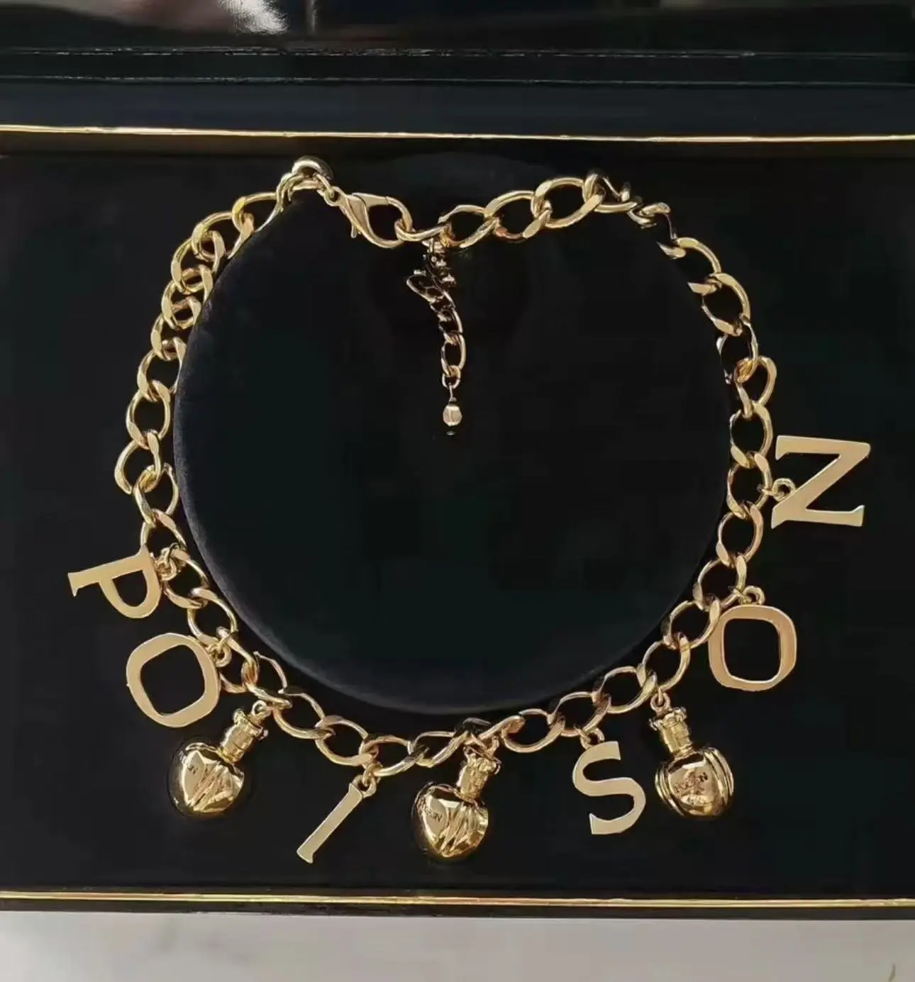 Pre-owned Dior metals Bag Accessories Fashion Necklace