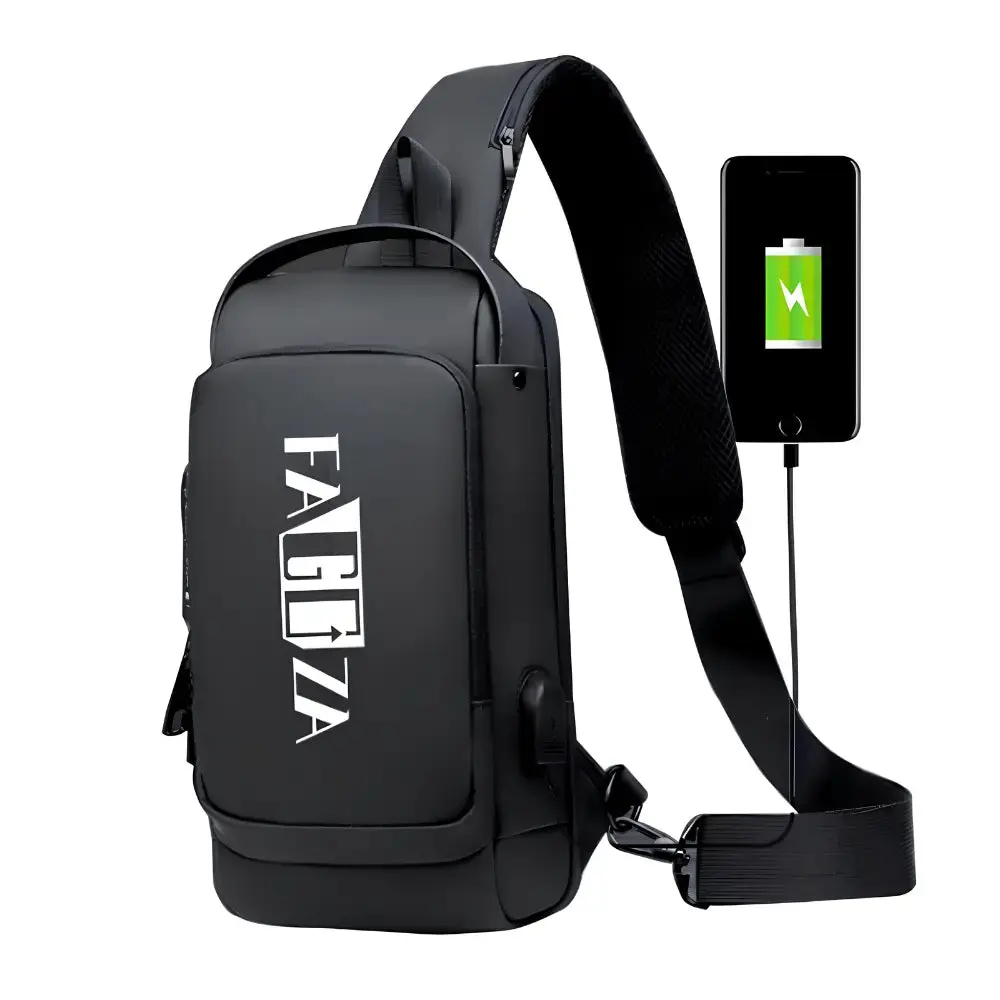 Fagoza Unisex Anti Theft Large-capacity Crossbody Sling Bag