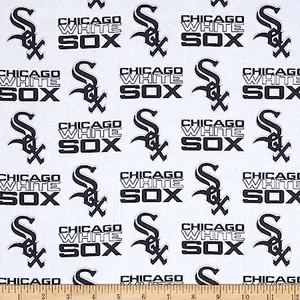 White Sox Cotton Fabric
